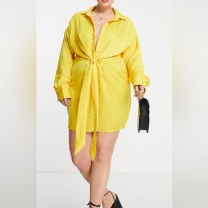 In The Style Knot Front Dress